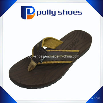 Men′s Bonzer Leather Flip Flop Sandals Size 10